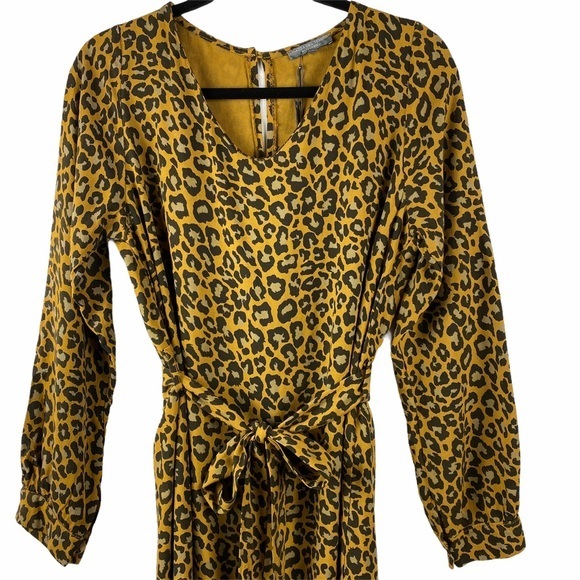 NWT Piazza del Tempio Cheetah Print Dress Medium - Picture 2 of 11